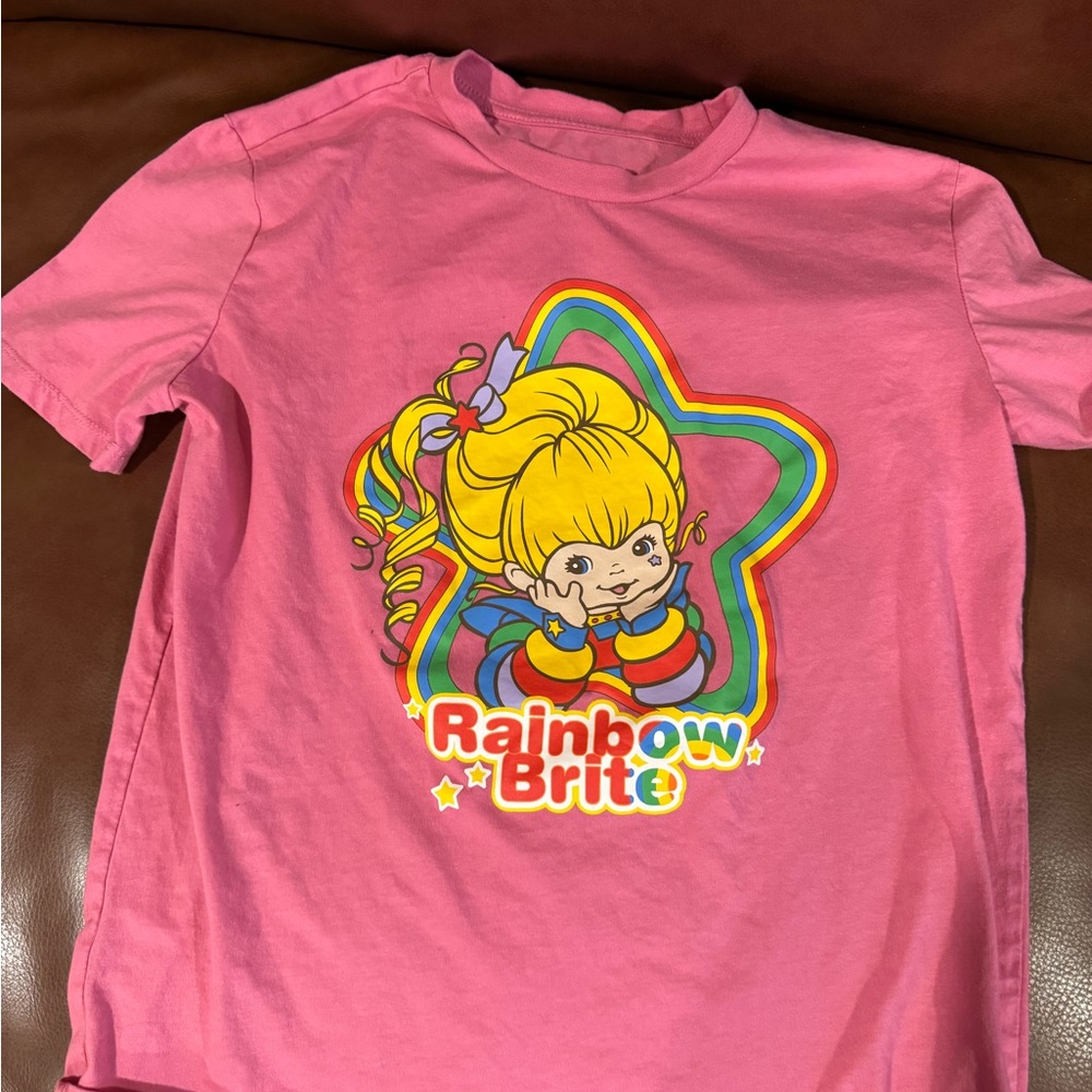 Pick 2 for $15 - Pink Rainbow Brite 40th anniversary Tshirt